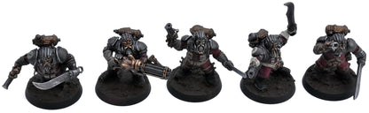 KHARADRON OVERLORDS 10 Arkanaut Company #1 PRO PAINTED Sigmar 8776
