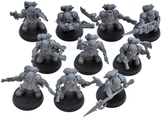KHARADRON OVERLORDS 10 Arkanaut Company #2 Sigmar 8783