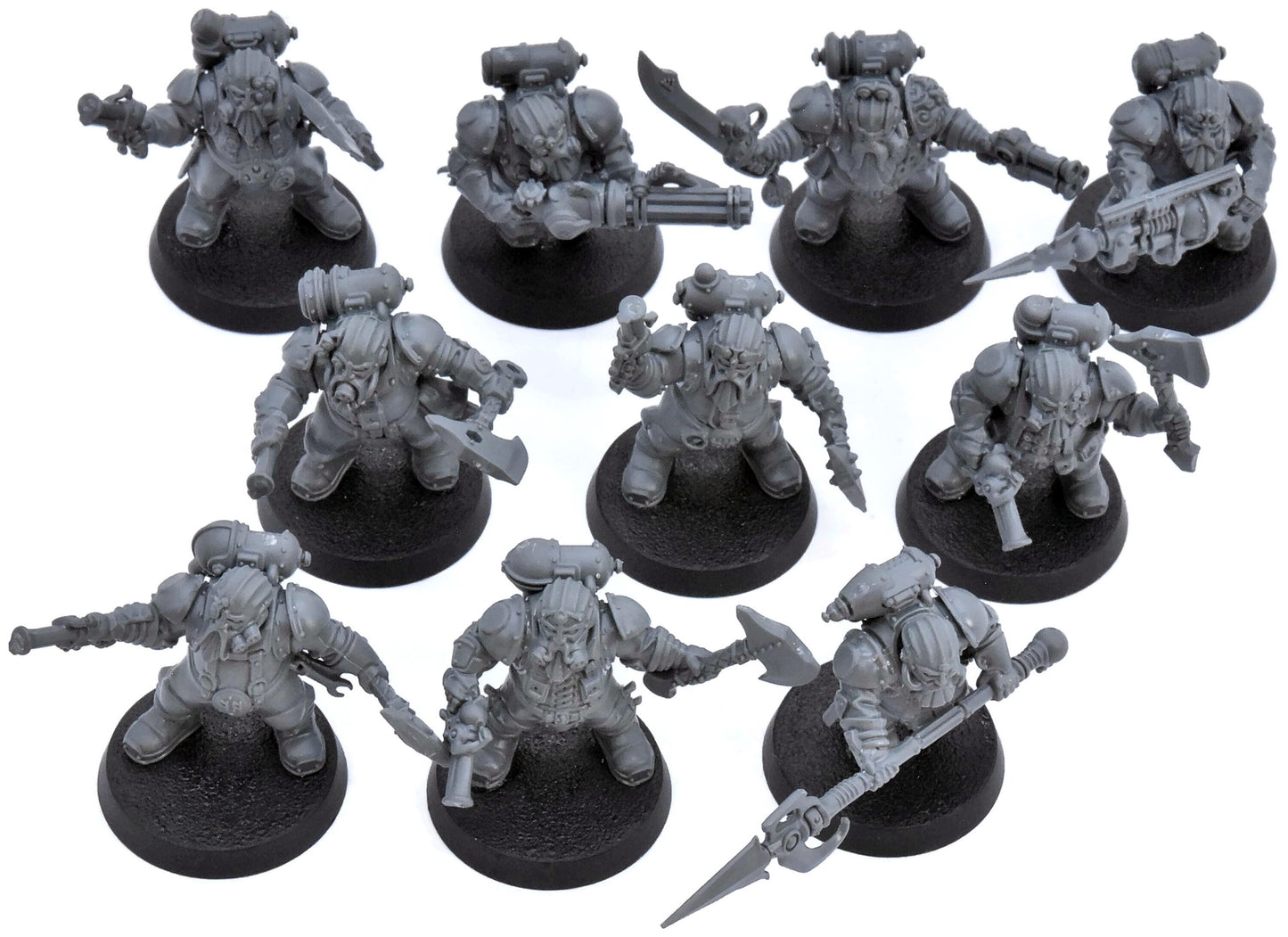 KHARADRON OVERLORDS 10 Arkanaut Company #2 Sigmar 8783
