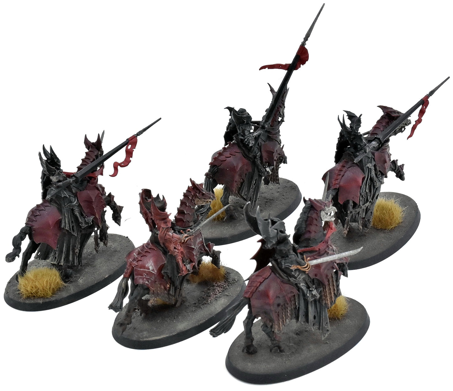 SOULBLIGHT GRAVELORDS 5 Blood Knights #1 Warhammer Sigmar 9257