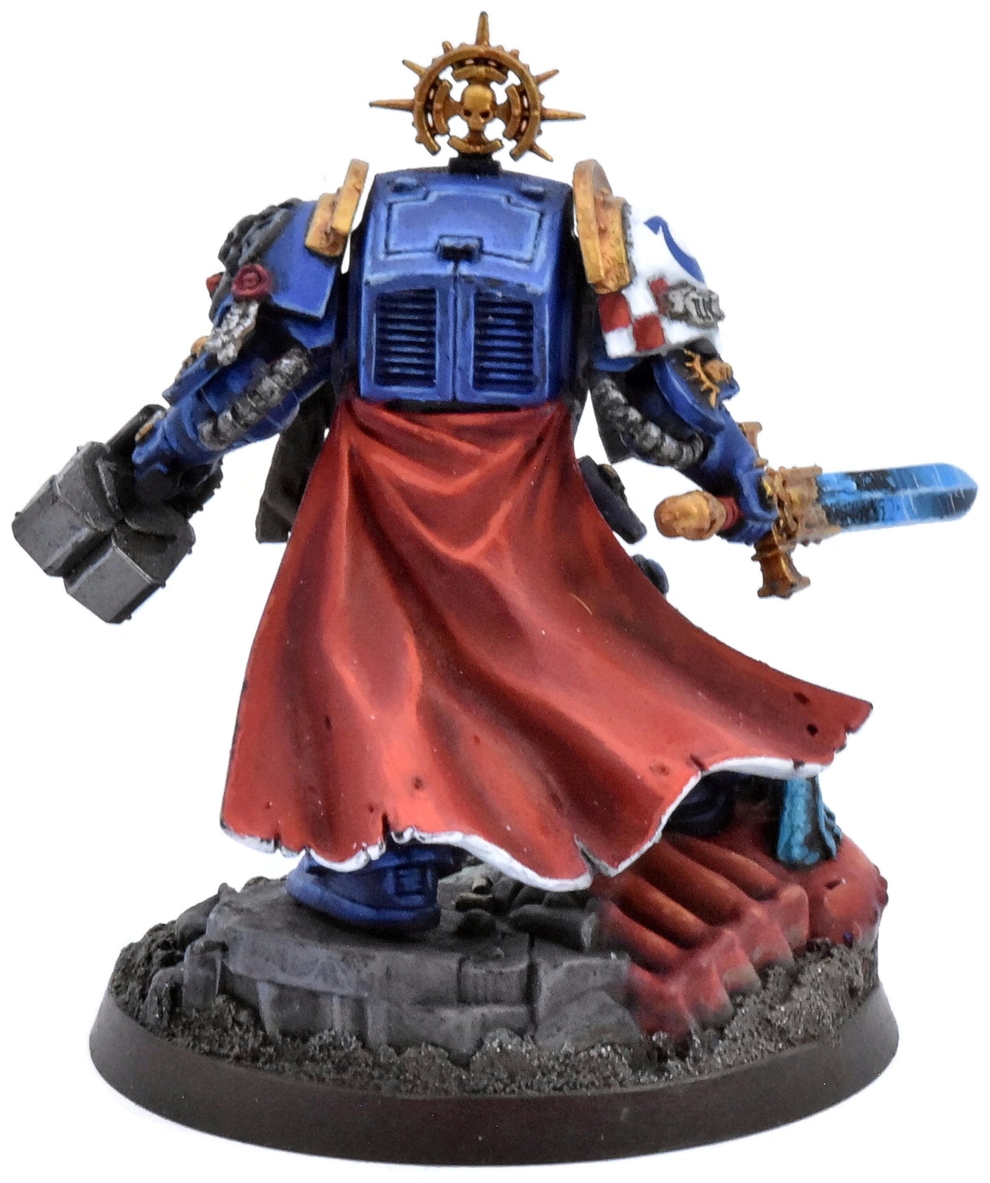 SPACE MARINES Terminator Captain #1 WELL PAINTED Warhammer 40K 8950