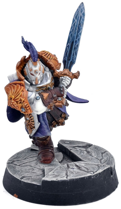 ADEPTUS CUSTODES Blade Champion #2 WELL PAINTED Warhammer 40K 7364