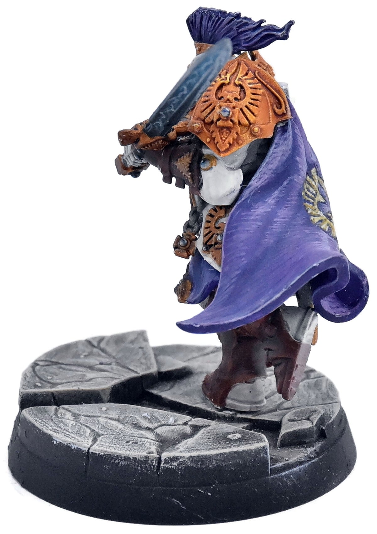 ADEPTUS CUSTODES Blade Champion #2 WELL PAINTED Warhammer 40K 7364