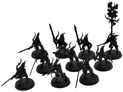 BLADES OF KHORNE 10 Bloodletters Of Khorne #2 Warhammer Sigmar 9516