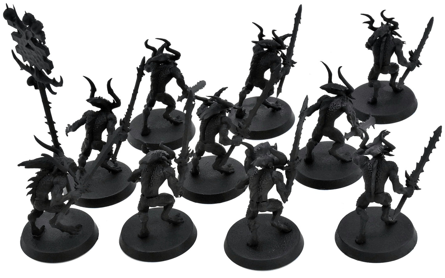 BLADES OF KHORNE 10 Bloodletters Of Khorne #2 Warhammer Sigmar 9516