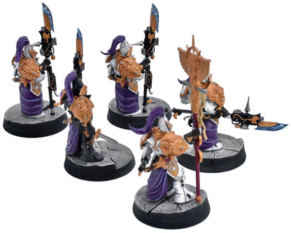 ADEPTUS CUSTODES 5 Custodian Wardens #8 WELL PAINTED Warhammer 40K 7388