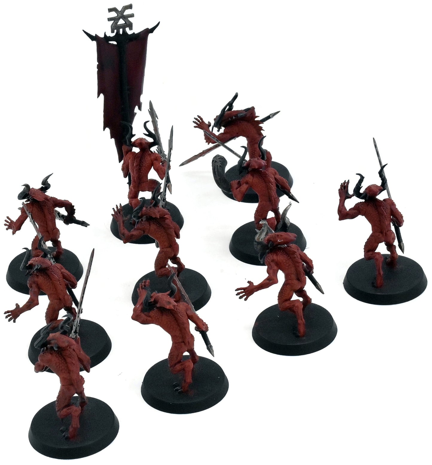 BLADES OF KHORNE Bloodletters Of Khorne #1 WELL PAINTED Warhammer Sigmar 9523