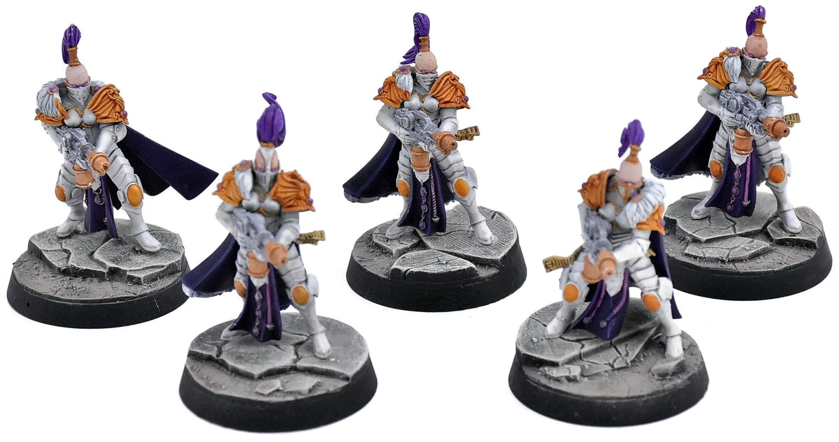 ADEPTUS CUSTODES 5 Sisters Of Silence #4 WELL PAINTED Warhammer 40K 7401