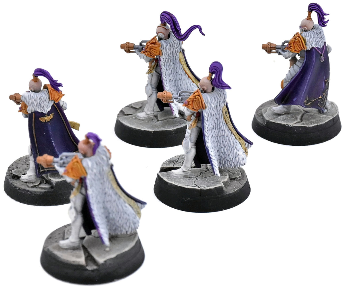ADEPTUS CUSTODES 5 Sisters Of Silence #4 WELL PAINTED Warhammer 40K 7401