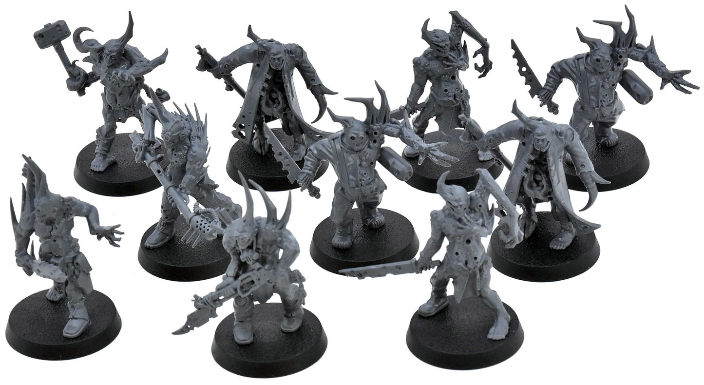 DEATH GUARD 10 Poxwalkers #3 Warhammer 40K 9554