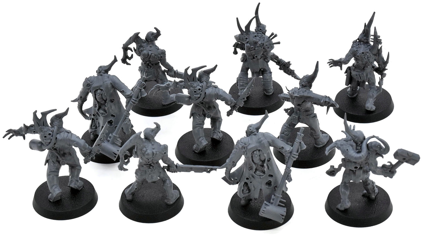 DEATH GUARD 10 Poxwalkers #3 Warhammer 40K 9554