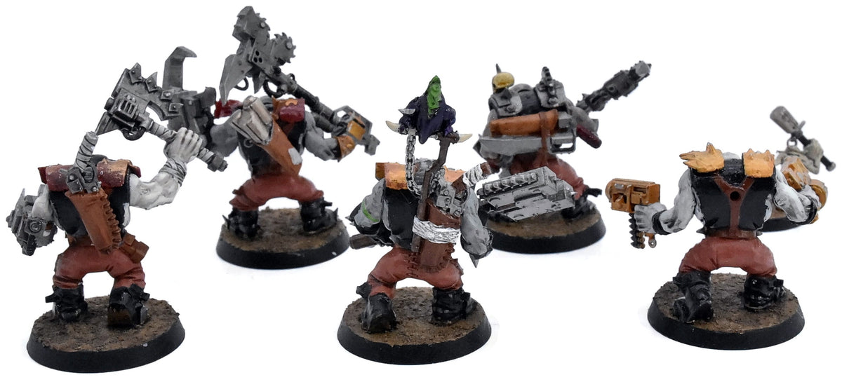 ORKS 5 Nobz #2 Warhammer 40K 7418