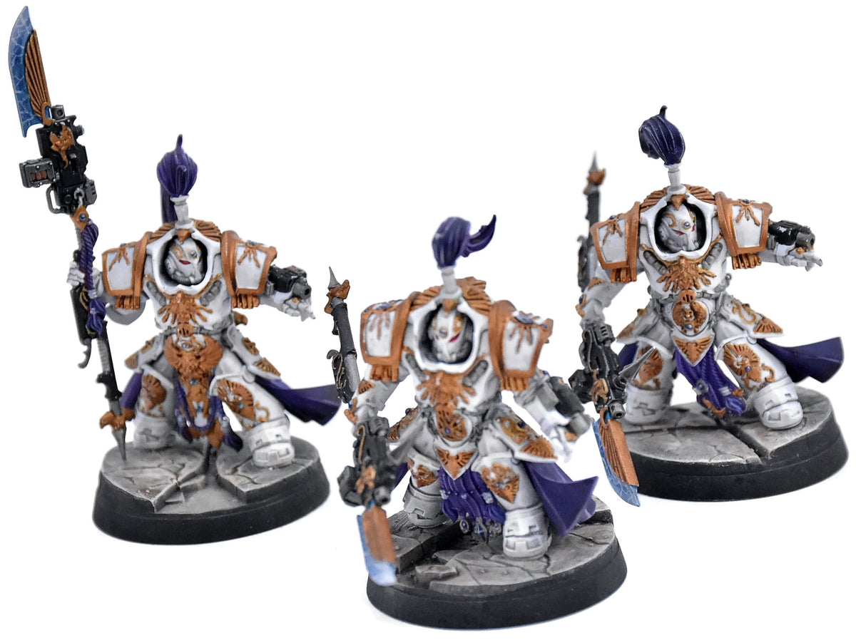 ADEPTUS CUSTODES Allarus Terminator Squad #3 WELL PAINTED 40K 7432