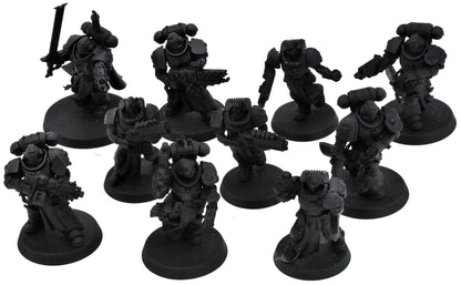 BLACK TEMPLARS 10 Black Templars Primaris Crusader Squad #1 Warhammer 40K 9653