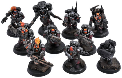 LEAGUE OF VOTANN 10 Hearthkyn Warriors #1 WELL PAINTED Warhammer 40K 9100