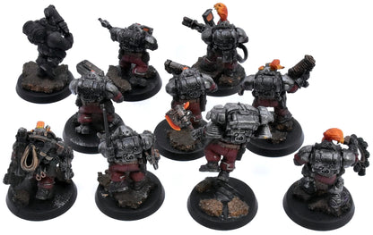 LEAGUE OF VOTANN 10 Hearthkyn Warriors #1 WELL PAINTED Warhammer 40K 9100