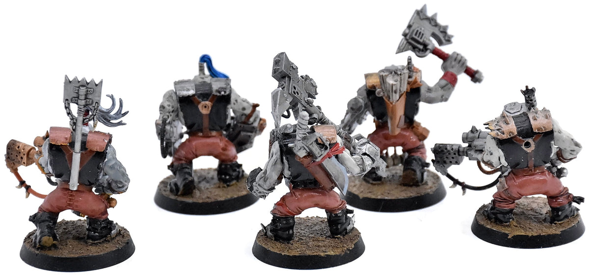 ORKS 5 Nobz #1 classic Warhammer 40K 7456