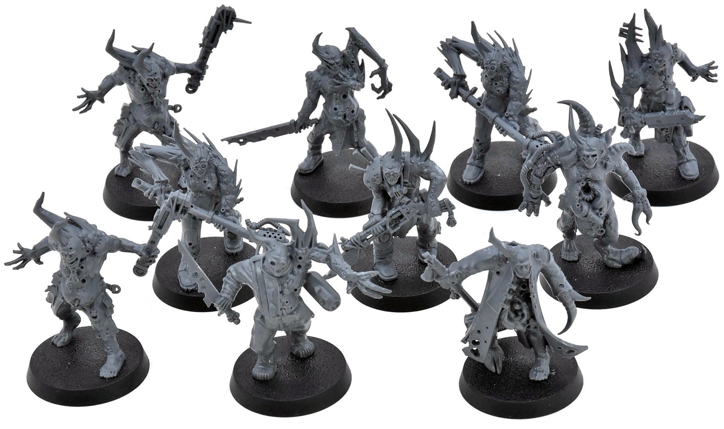 DEATH GUARD 10 Poxwalkers #1 Warhammer 40K 9707
