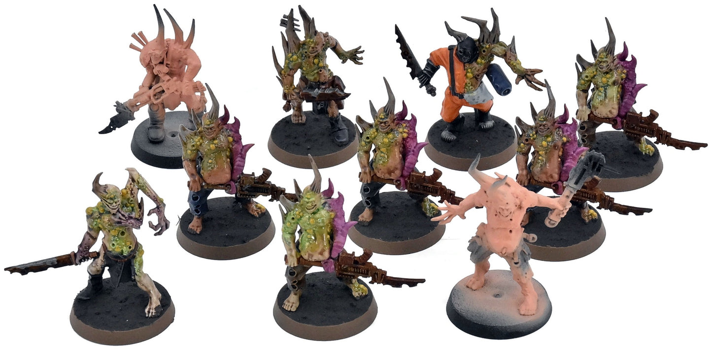 DEATH GUARD 10 Poxwalkers #2 Warhammer 40K 9714