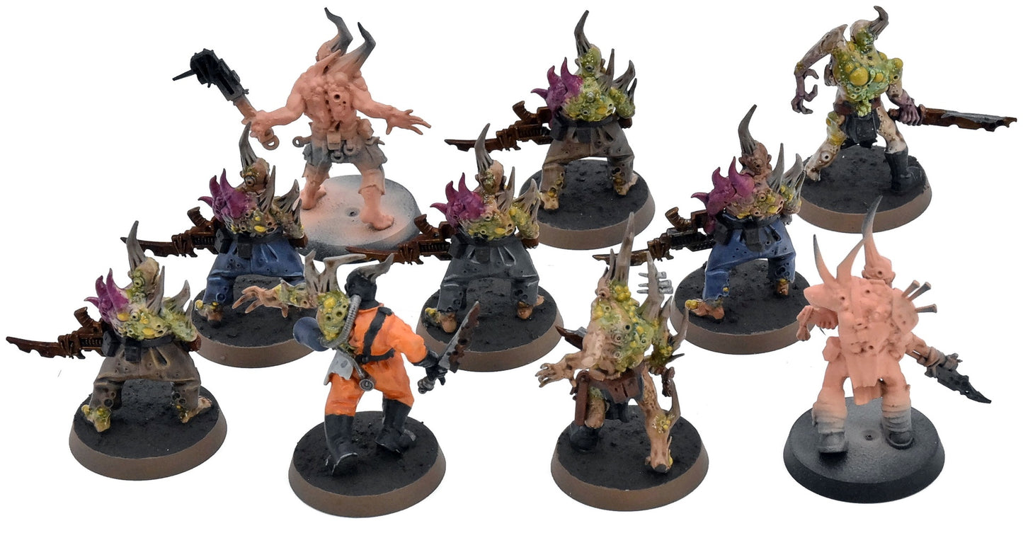 DEATH GUARD 10 Poxwalkers #2 Warhammer 40K 9714