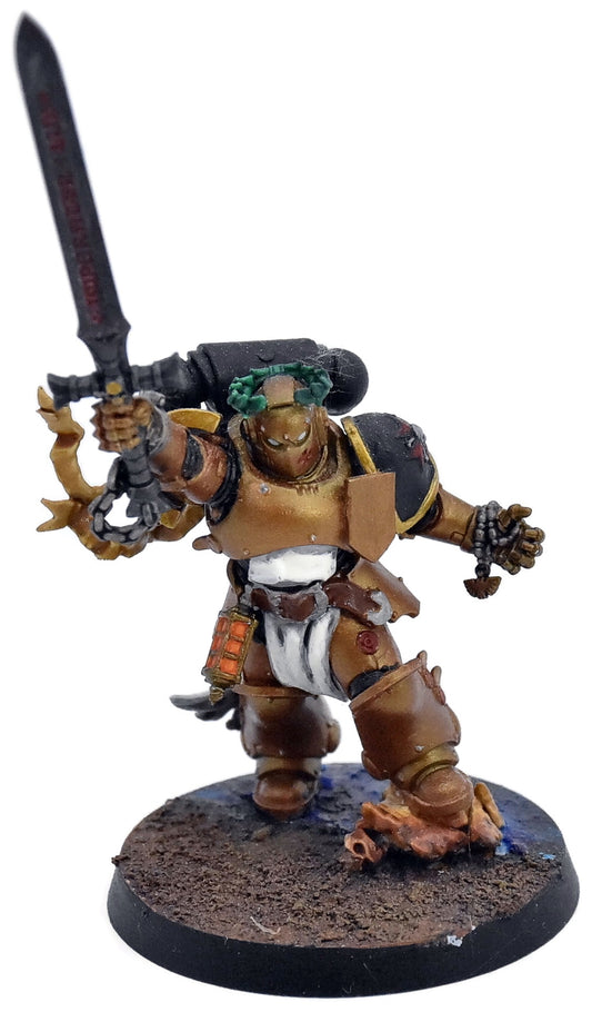 BLACK TEMPLARS Emperors Champion #1 WELL PAINTED 40K 7470