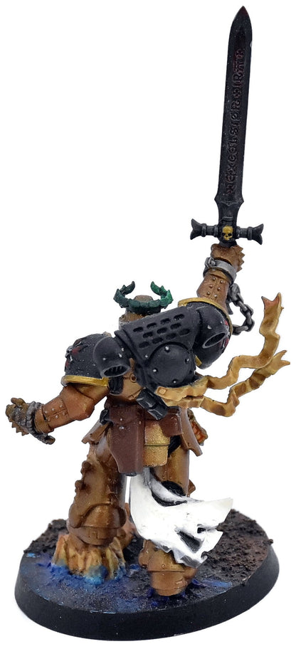 BLACK TEMPLARS Emperors Champion #1 WELL PAINTED 40K 7470