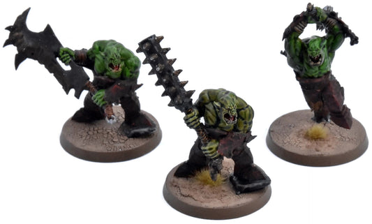 ORRUK WARCLANS 3 Brute Ragerz #2 Sigmar 9278 WELL PAINTED