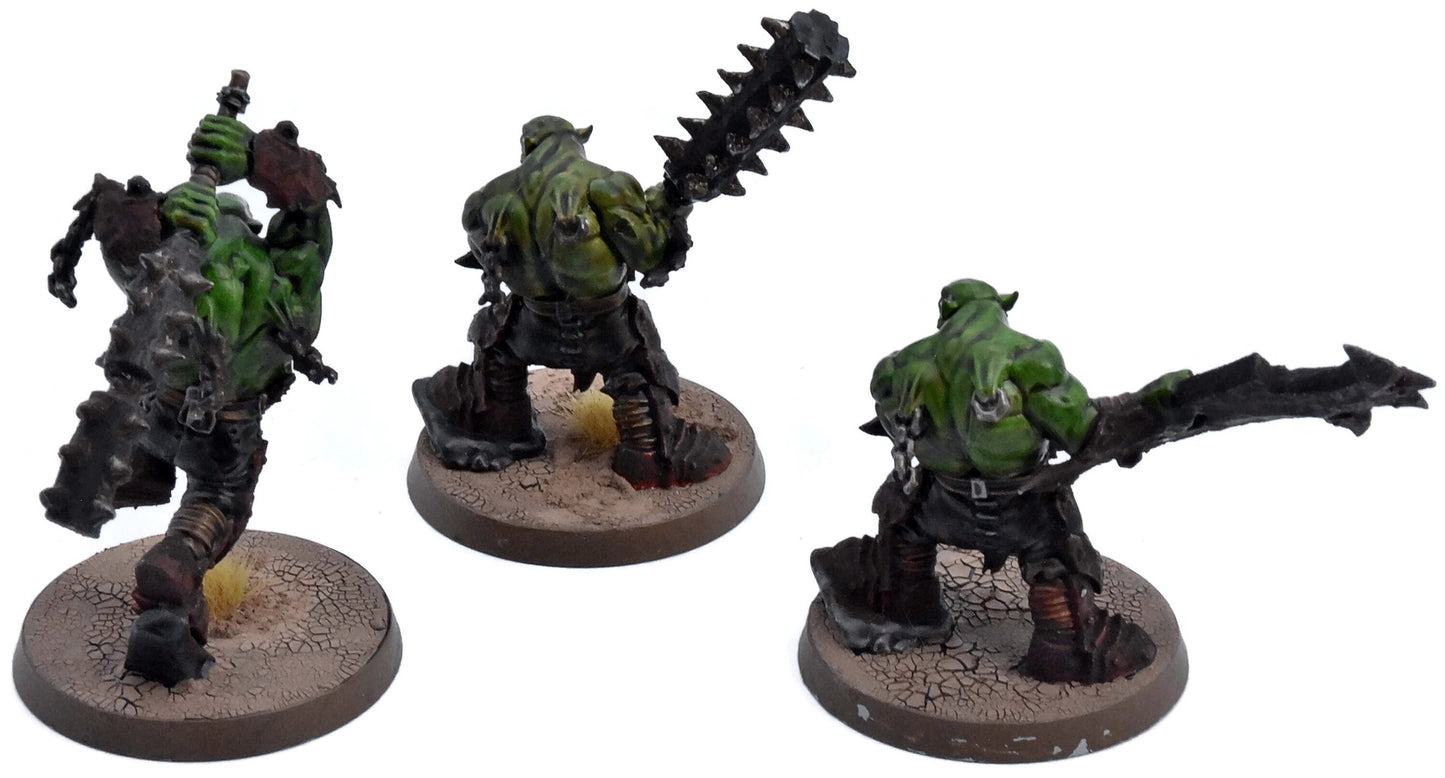 ORRUK WARCLANS 3 Brute Ragerz #2 Sigmar 9278 WELL PAINTED