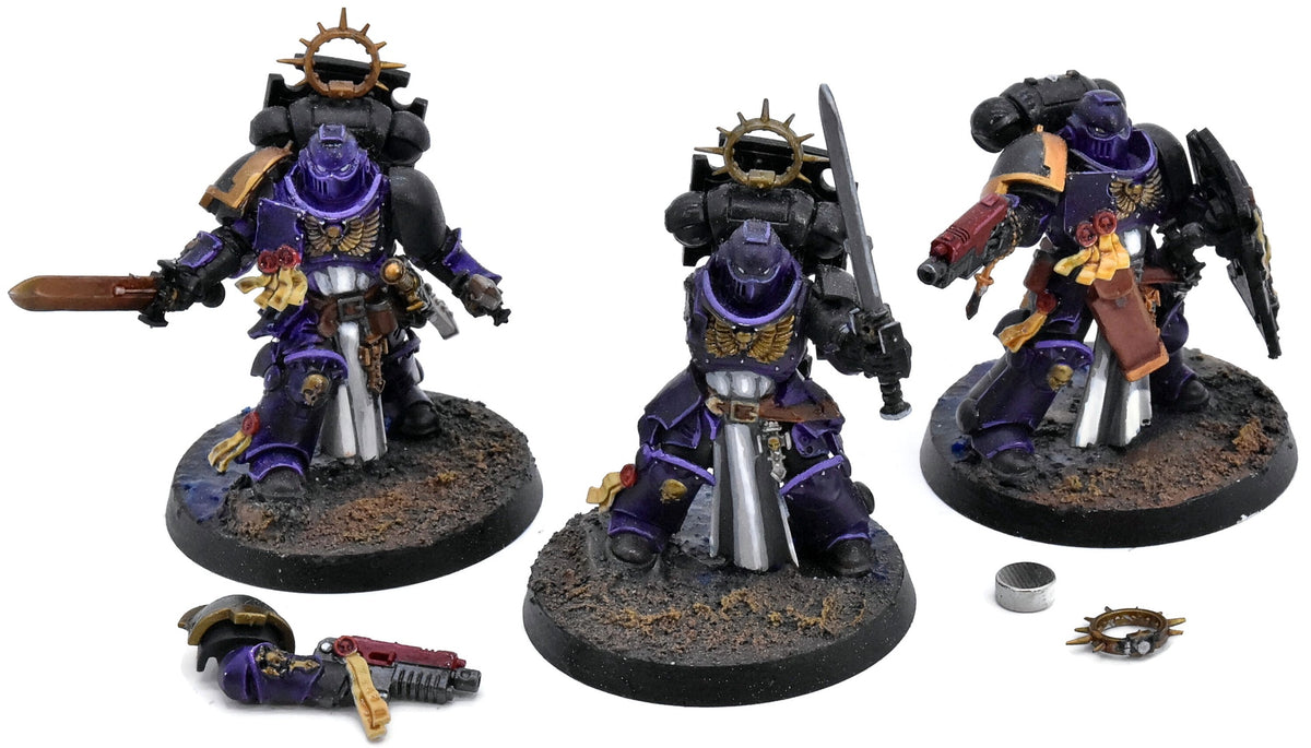 BLACK TEMPLARS 3 Bladeguard Veterans #1 Warhammer 40K 7494