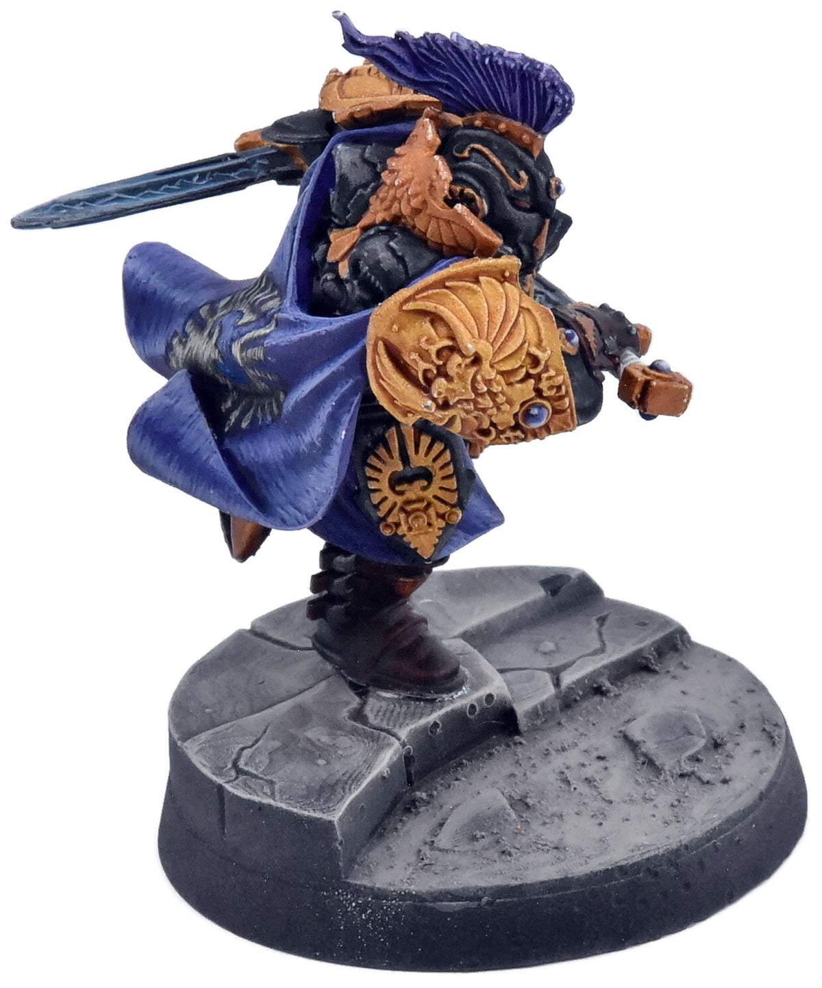 ADEPTUS CUSTODES Blade Champion #1 WELL PAINTED Warhammer 40K 7500