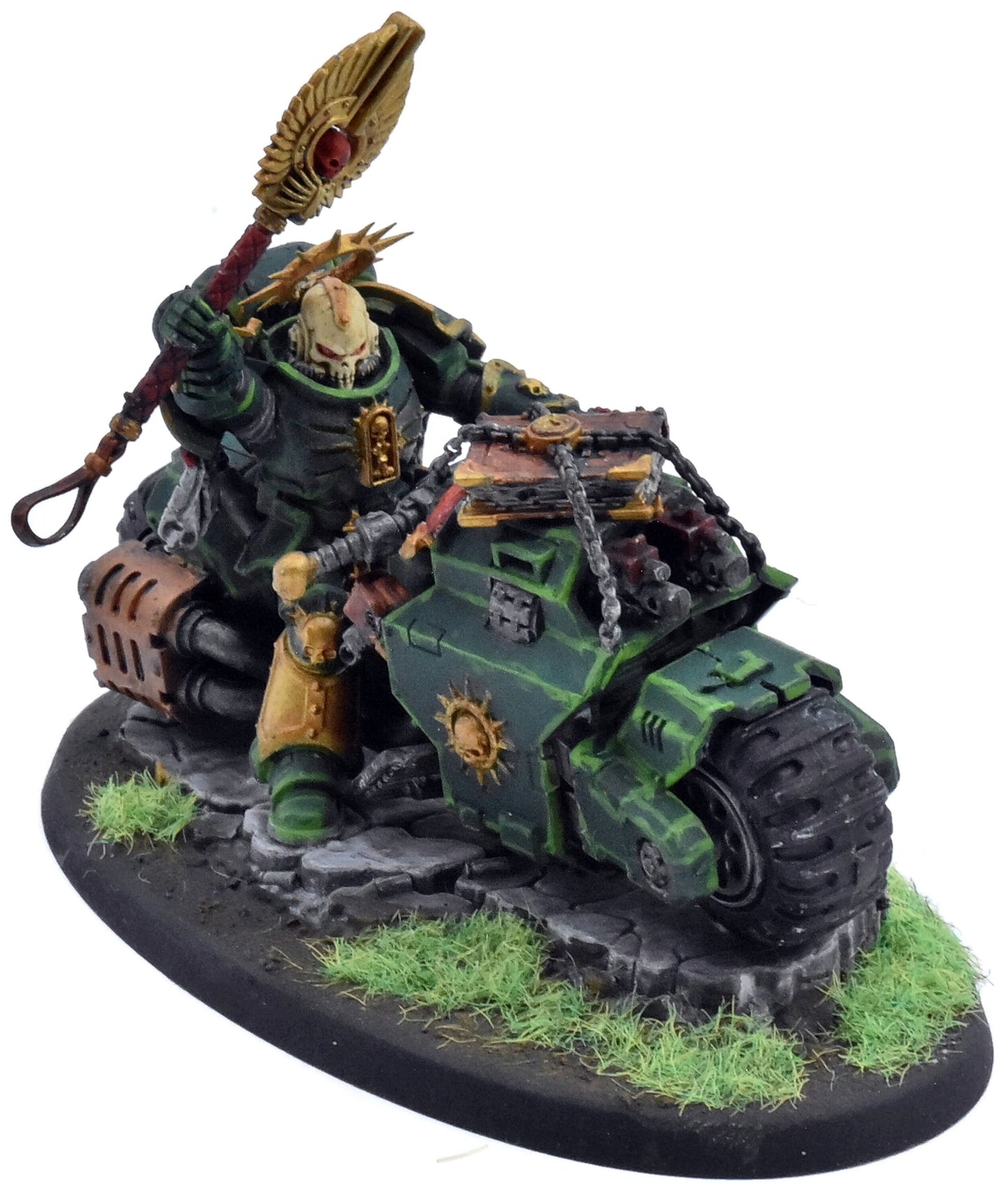 DARK ANGELS Chaplain on Bike #1 Warhammer 40K 9346