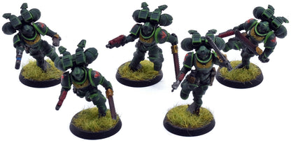 DARK ANGELS 5 Assault intercessors with Jump pack #1 Warhammer 40K 9414