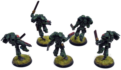 DARK ANGELS 5 Assault intercessors with Jump pack #1 Warhammer 40K 9414
