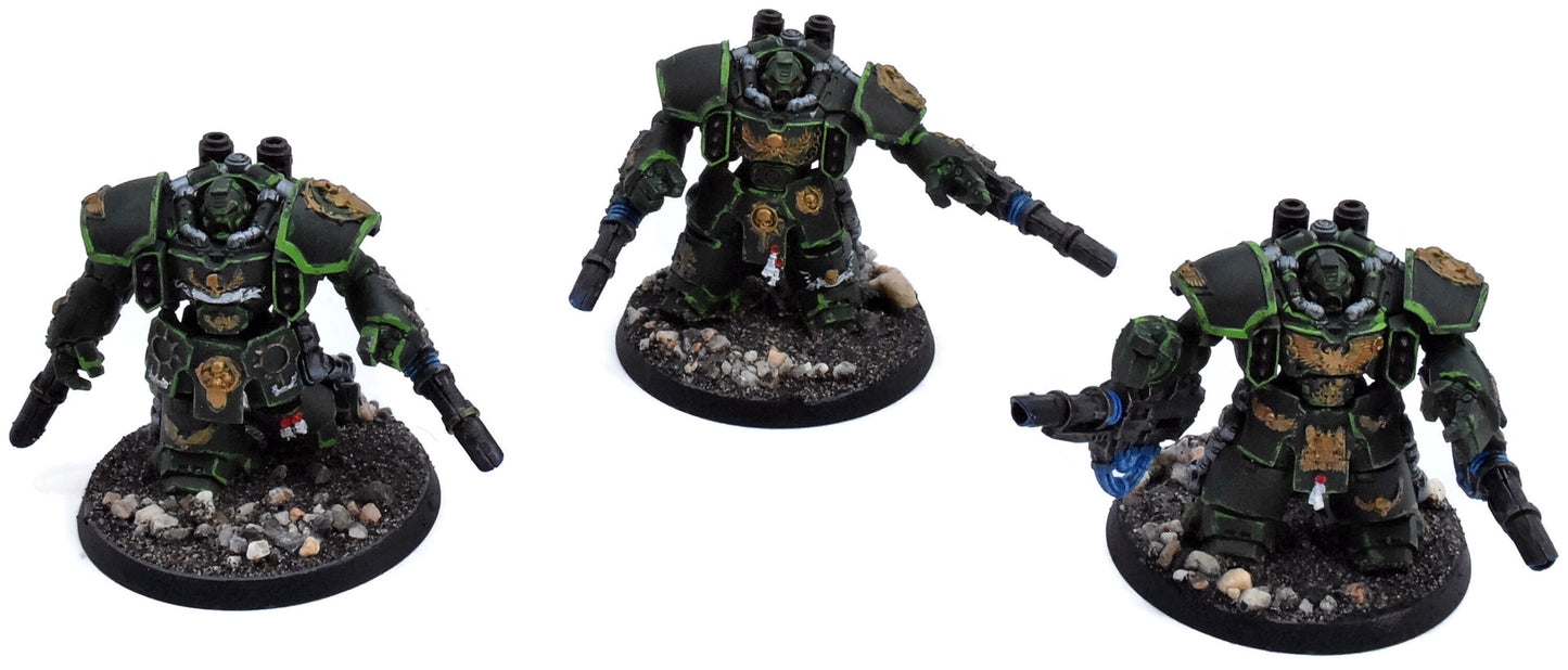 DARK ANGELS 3 Centurion Devastator Squad #1 Warhammer 40K 9421