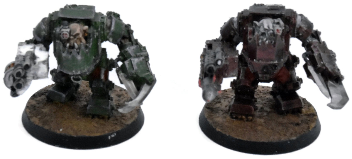 ORKS 2 Mega Nobz #1 METAL Warhammer 40K 7593