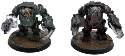 ORKS 2 Mega Nobz #1 METAL Warhammer 40K 7593
