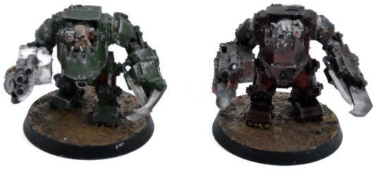 ORKS 2 Mega Nobz #1 METAL Warhammer 40K 7593