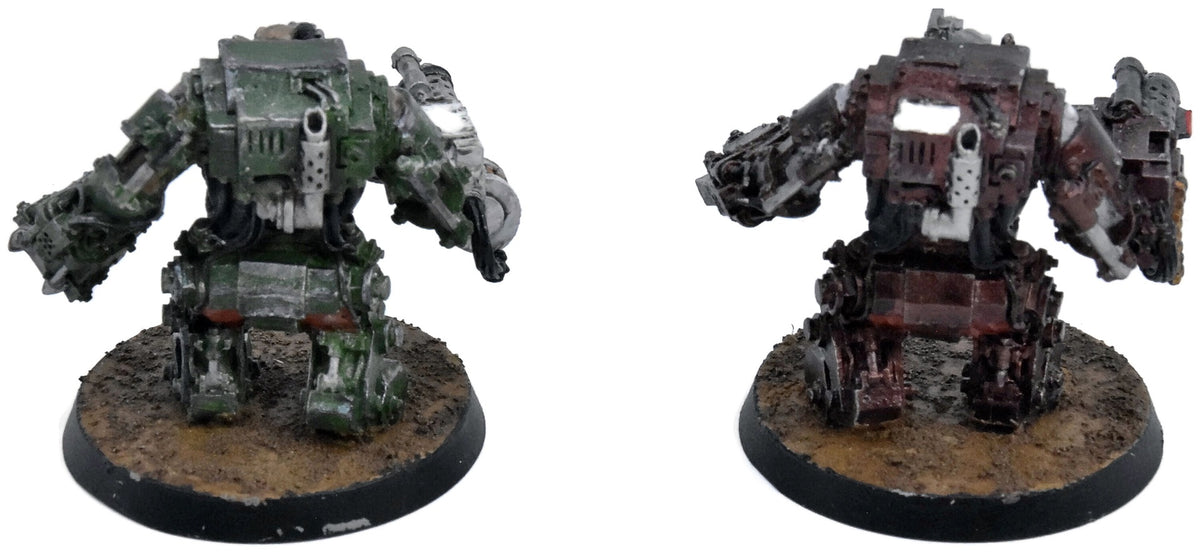 ORKS 2 Mega Nobz #1 METAL Warhammer 40K 7593
