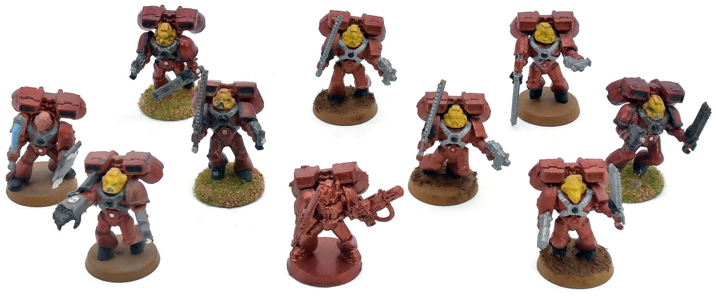 SPACE MARINES 10 Assault Squad #1 Warhammer 40K 0086