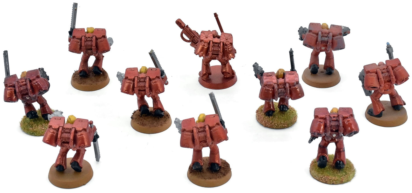 SPACE MARINES 10 Assault Squad #1 Warhammer 40K 0086