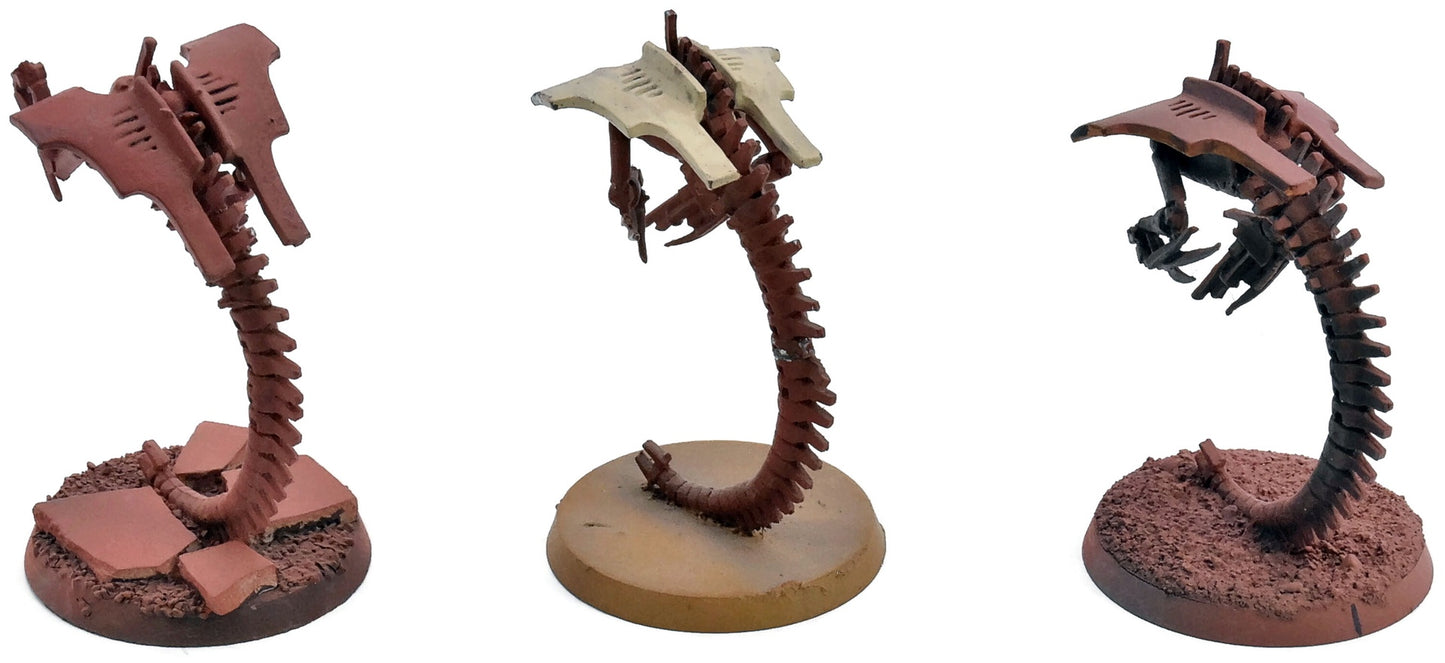 NECRONS 3 Canoptek Wraiths #3 OOP METAL Warhammer 40K 0161