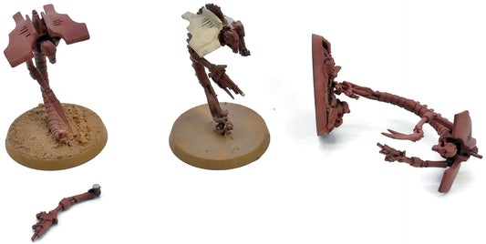 NECRONS 3 Canoptek Wraiths #2 OOP METAL Warhammer 40K 0185