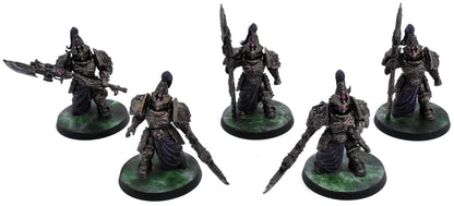 ADEPTUS CUSTODES 5 Custodian Wardens #2 WELL PAINTED 40K 7746