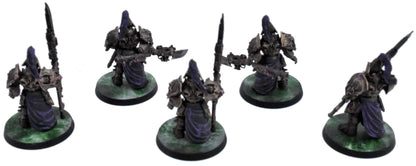 ADEPTUS CUSTODES 5 Custodian Wardens #2 WELL PAINTED 40K 7746