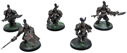 ADEPTUS CUSTODES 5 Custodian Guard Squad #2 WELL PAINTED 40K 7753