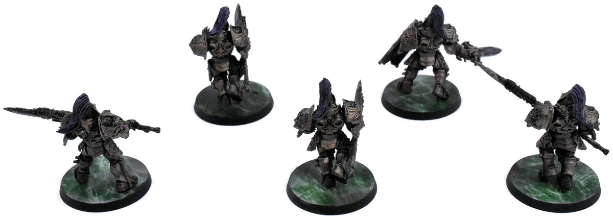 ADEPTUS CUSTODES 5 Custodian Guard Squad #2 WELL PAINTED 40K 7753