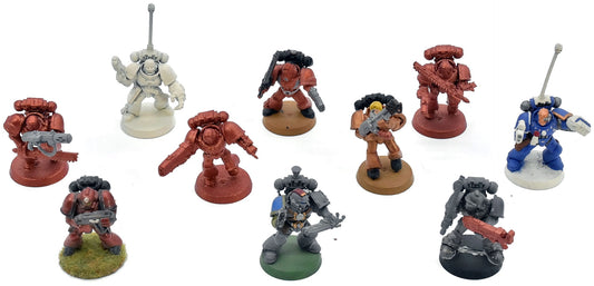 SPACE MARINES 10 Tactical Squad #2 METAL PARTS Warhammer 40K 0246