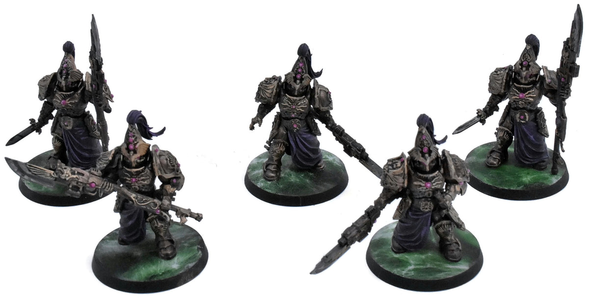 ADEPTUS CUSTODES 5 Custodian Wardens #1 WELL PAINTED 40K 7760
