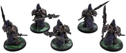 ADEPTUS CUSTODES 5 Custodian Wardens #1 WELL PAINTED 40K 7760