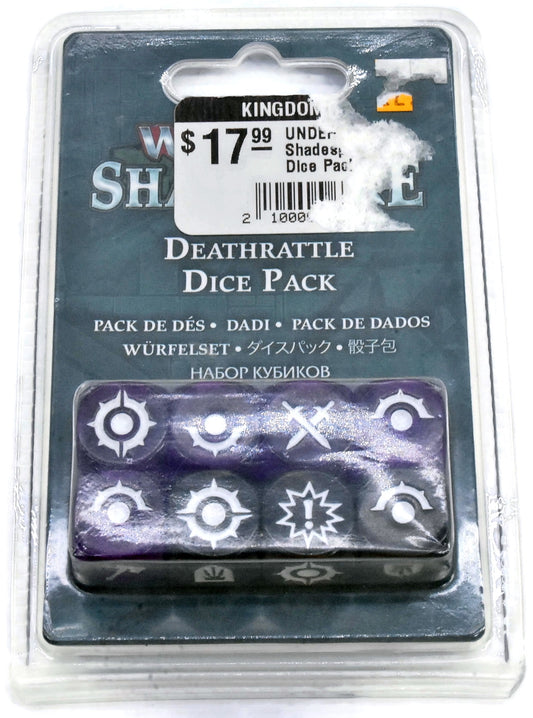 UNDERWORLDS 8 Dices #1 Sigmar Deathrattle dice 9650